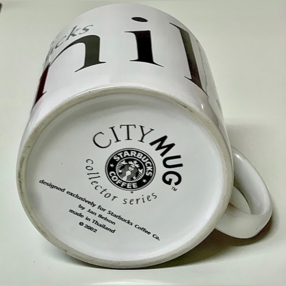 Vintage Discontinued 2002 STARBUCKS COFFEE MANILA City Mug Collector Series - Picture 3 of 10